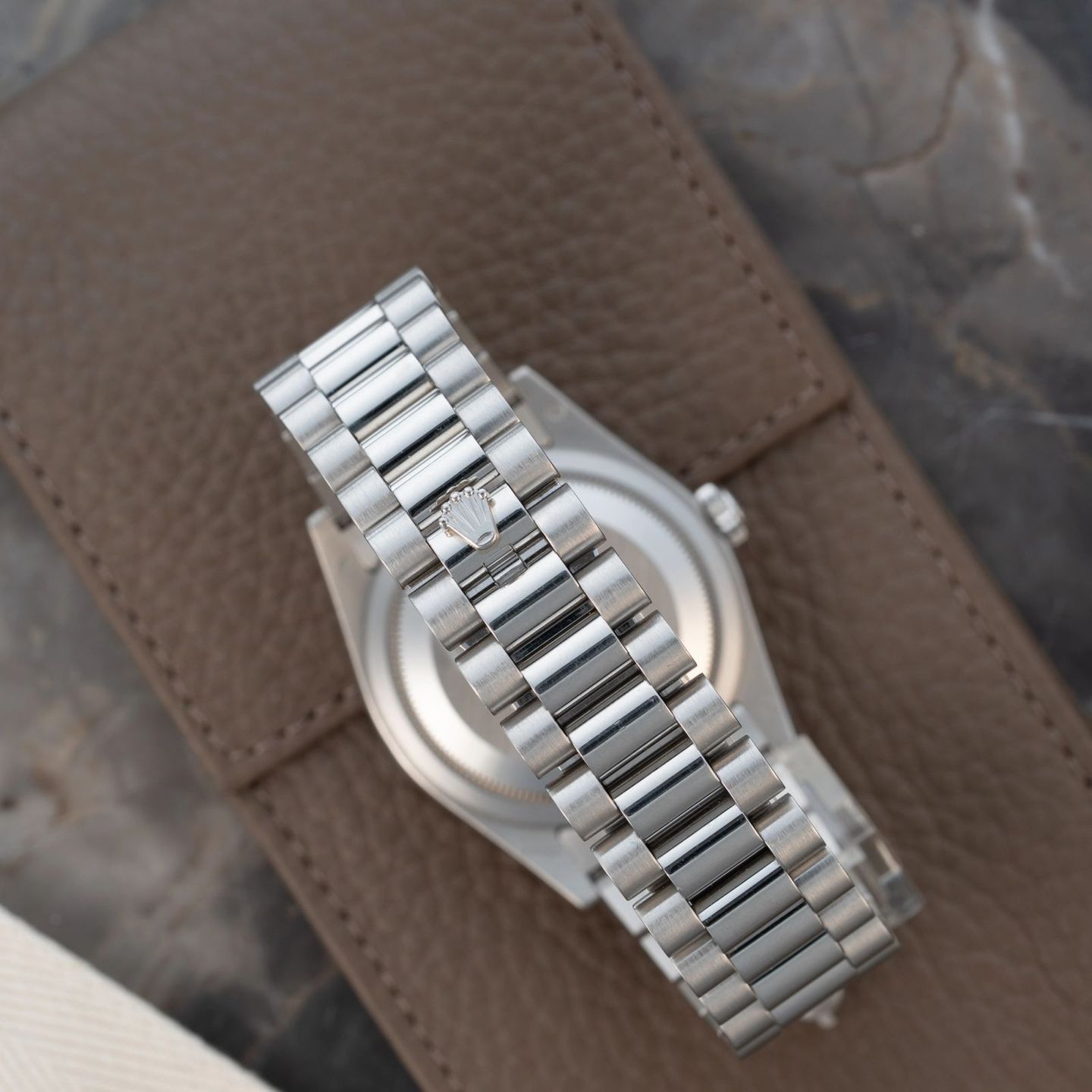 Rolex Day-Date 36 118206 (2009) - 36mm Platina (4/7)