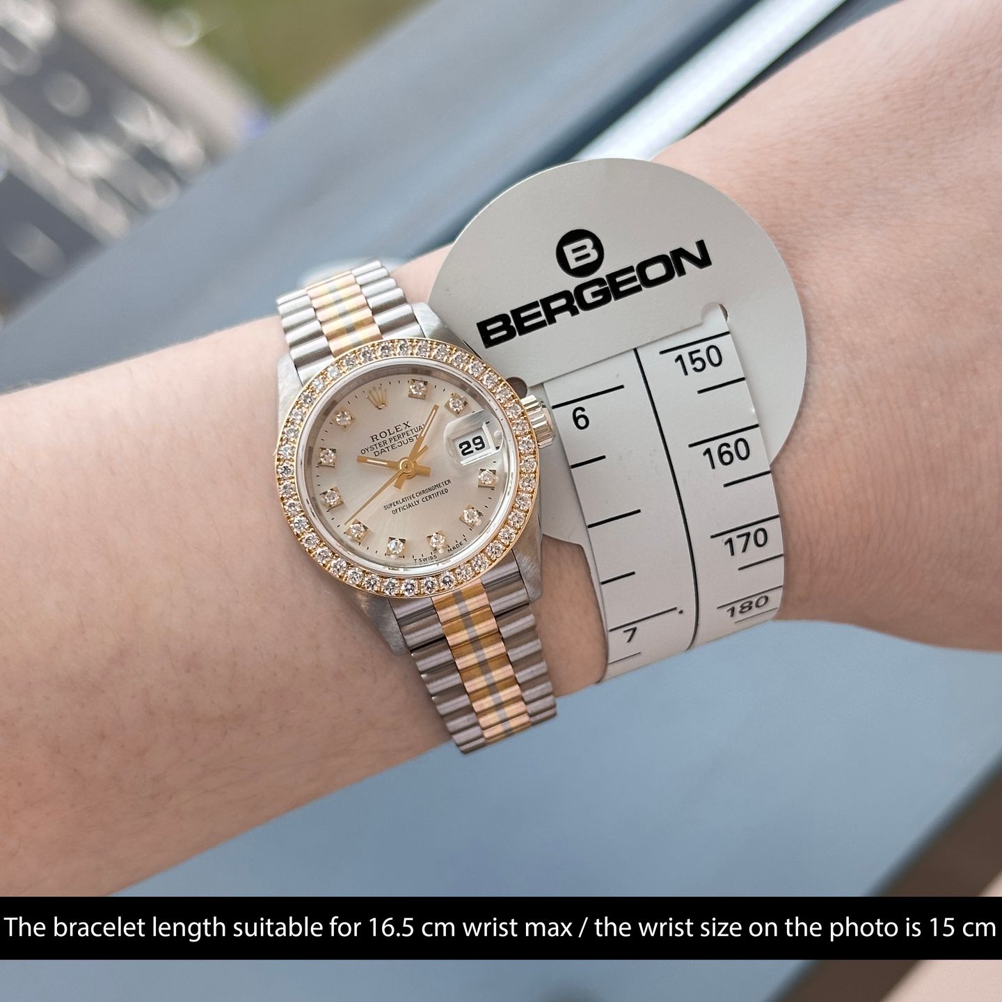 Rolex Lady-Datejust 69139 (1990) - 26 mm White Gold case (2/8)