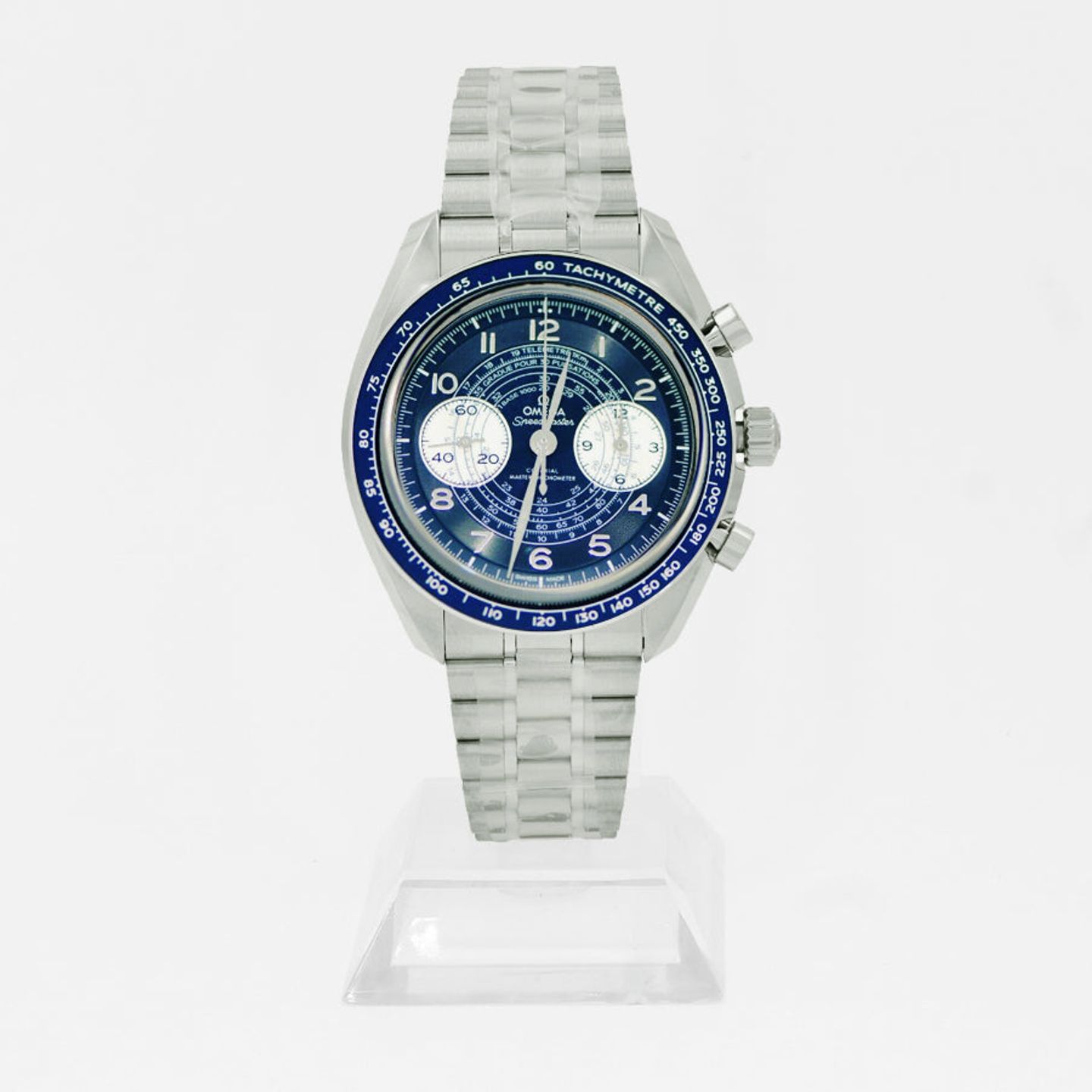 Omega Speedmaster Chronoscope 329.30.43.51.03.001 (2025) - Blauw wijzerplaat 43mm Staal (1/1)