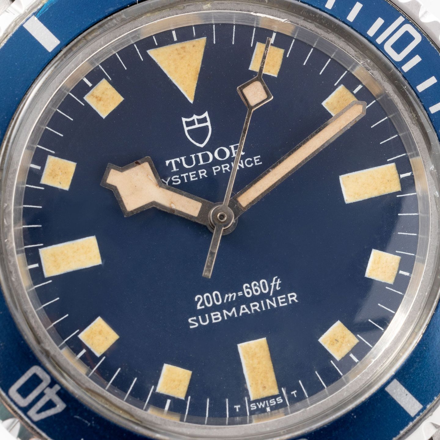 Tudor Submariner 94010 (Onbekend (willekeurig serienummer)) - Blauw wijzerplaat 40mm Staal (3/8)