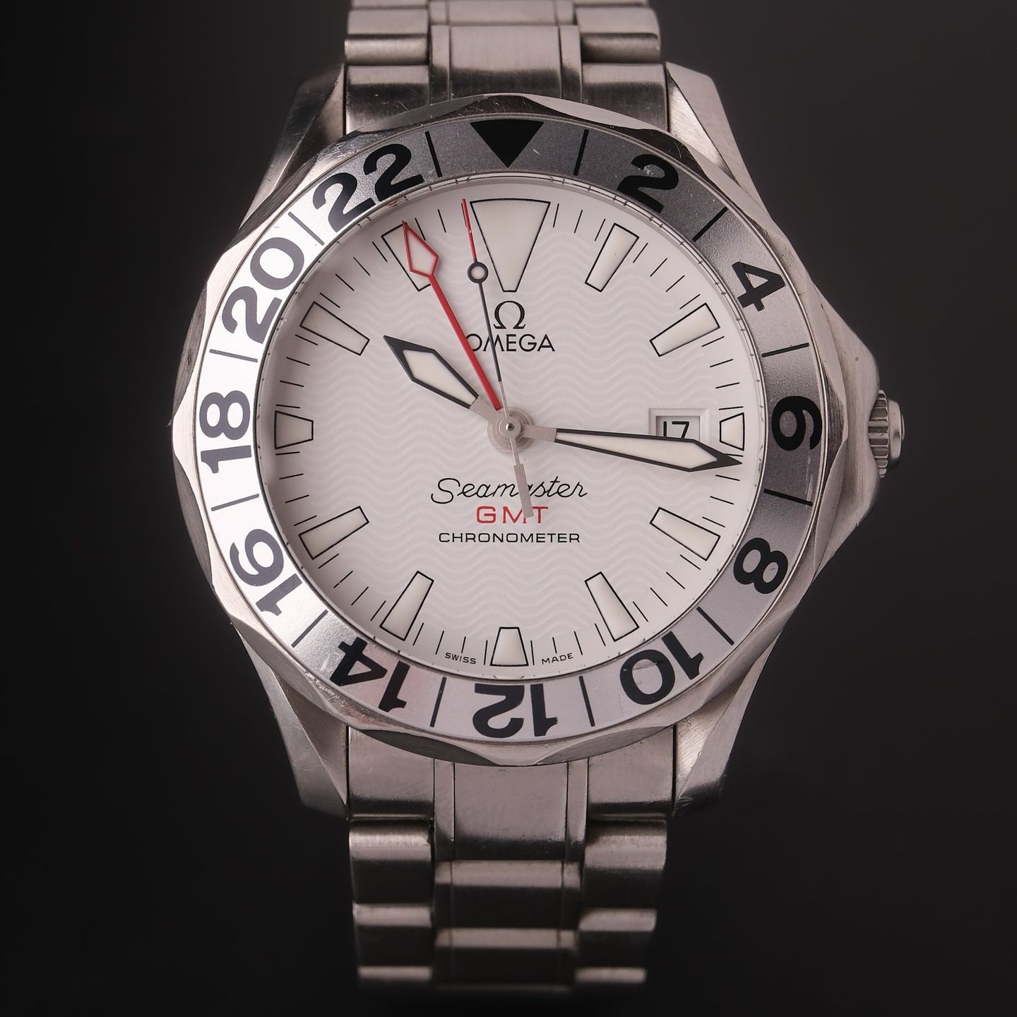 Omega Seamaster Diver 300 M 2538.20.00 (Onbekend (willekeurig serienummer)) - Wit wijzerplaat 41mm Staal (1/6)