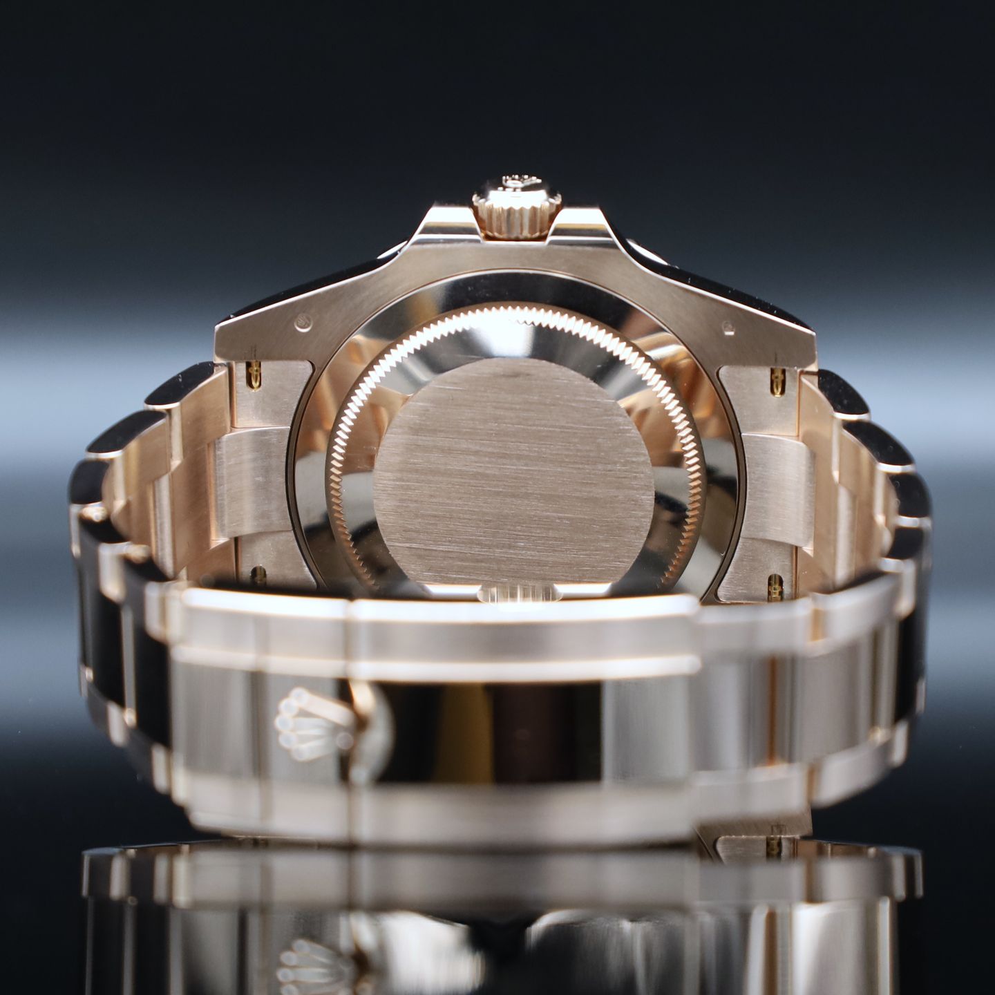 Rolex GMT-Master II 126715CHNR (2022) - Black dial 40 mm Rose Gold case (7/8)