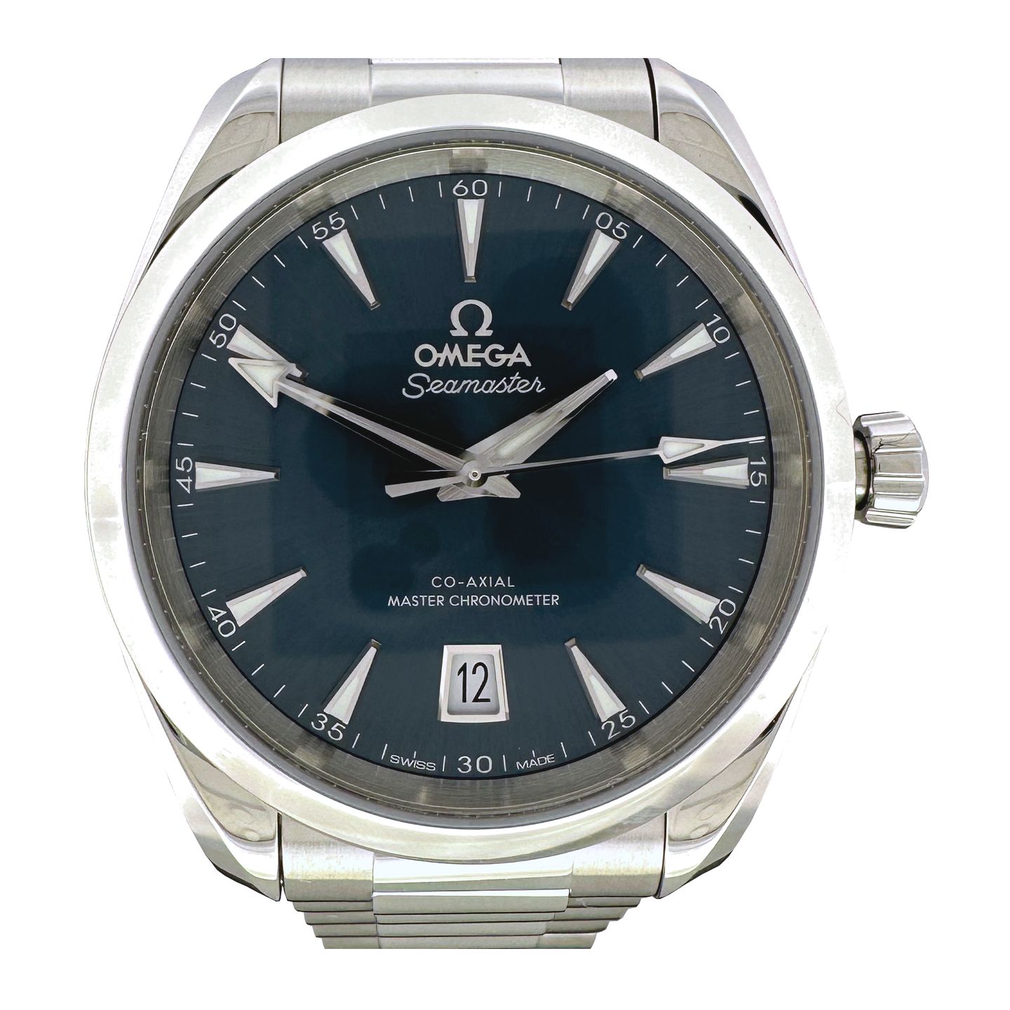 Omega Seamaster Aqua Terra 220.10.38.20.03.003 (2024) - Blauw wijzerplaat 38mm Staal (1/4)