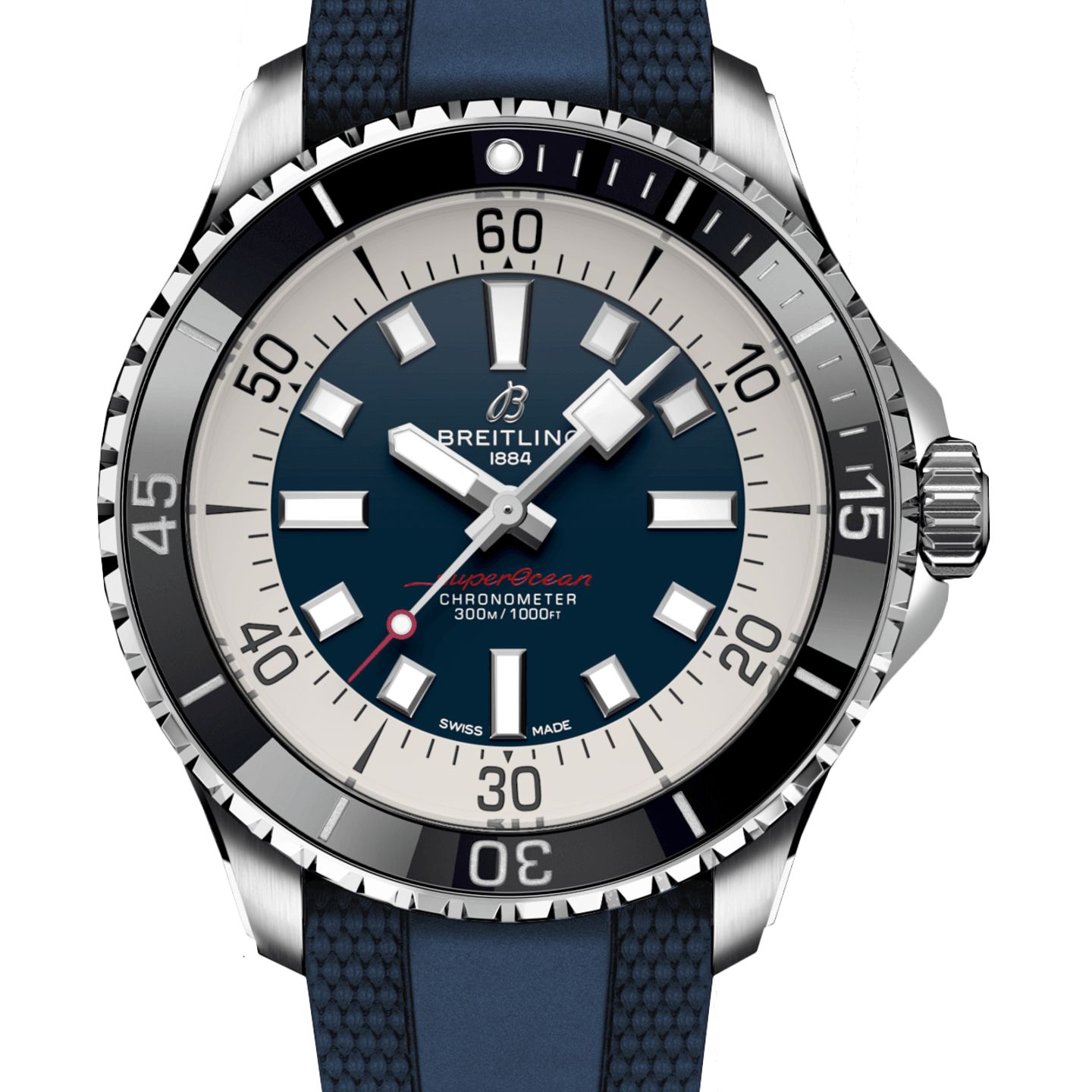 Breitling Superocean 44 A17376211C1S1 (2024) - Blue dial 44 mm Steel case (1/1)