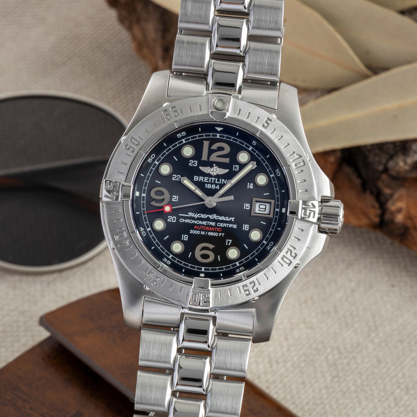 Breitling Superocean Steelfish A17390 (Unknown (random serial)) - 44 mm Steel case (3/8)