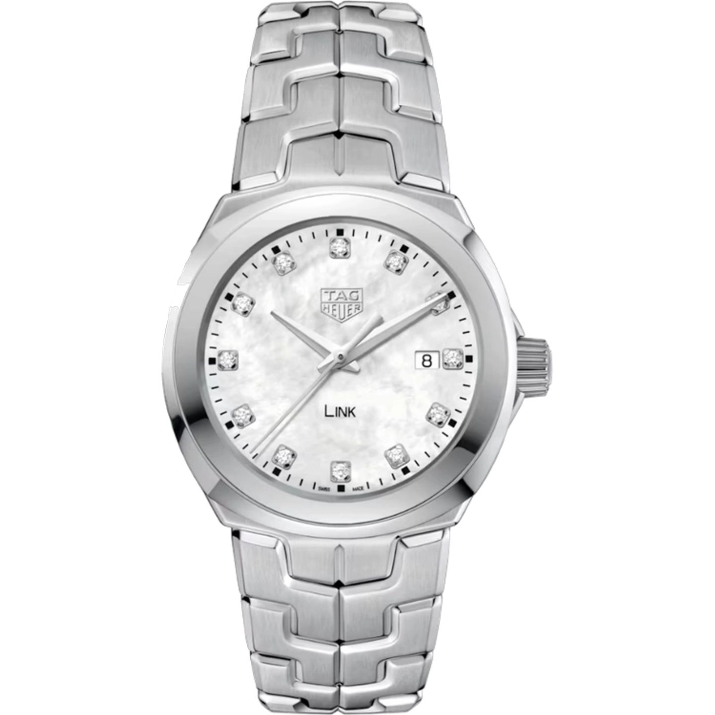 TAG Heuer Link Lady WBC1312.BA0600 (2025) - Wit wijzerplaat 32mm Staal (1/1)