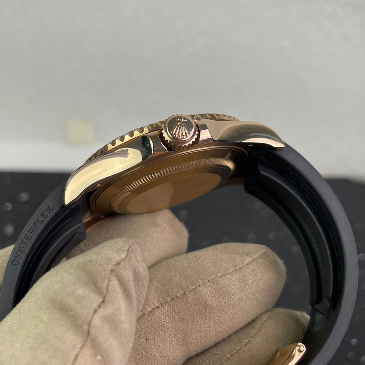 Rolex Yacht-Master 40 116655 (2019) - Black dial 40 mm Rose Gold case (8/8)