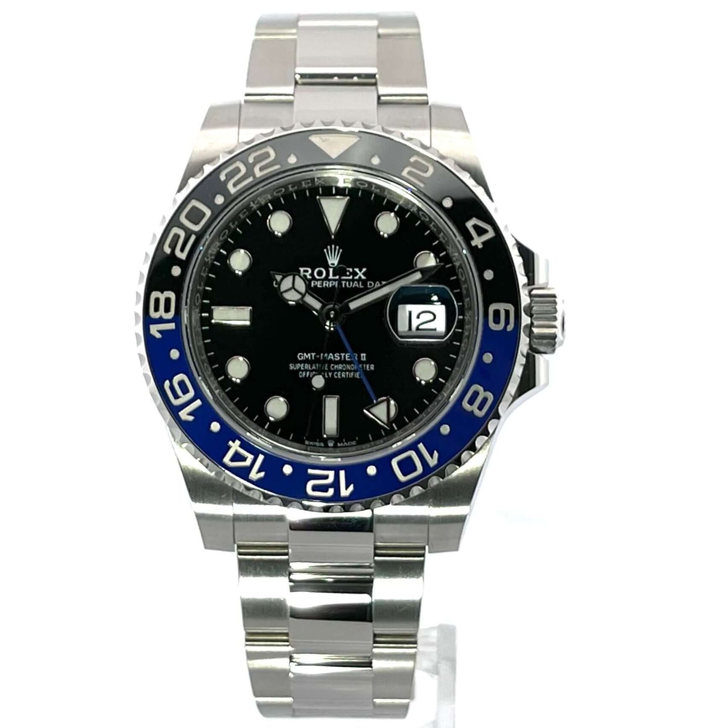 Rolex GMT-Master II 126710BLNR (2024) - Zwart wijzerplaat 40mm Staal (1/7)