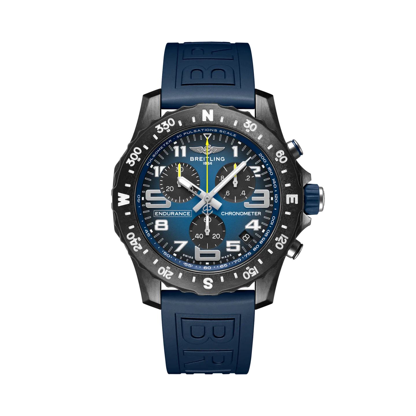 Breitling Endurance Pro X823101G1C1S1 (2024) - Blue dial 44 mm Plastic case (1/4)