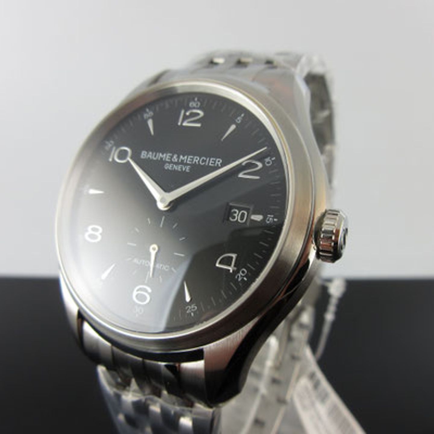 Baume & Mercier Clifton M0A10100 (2024) - Black dial 41 mm Steel case (1/6)