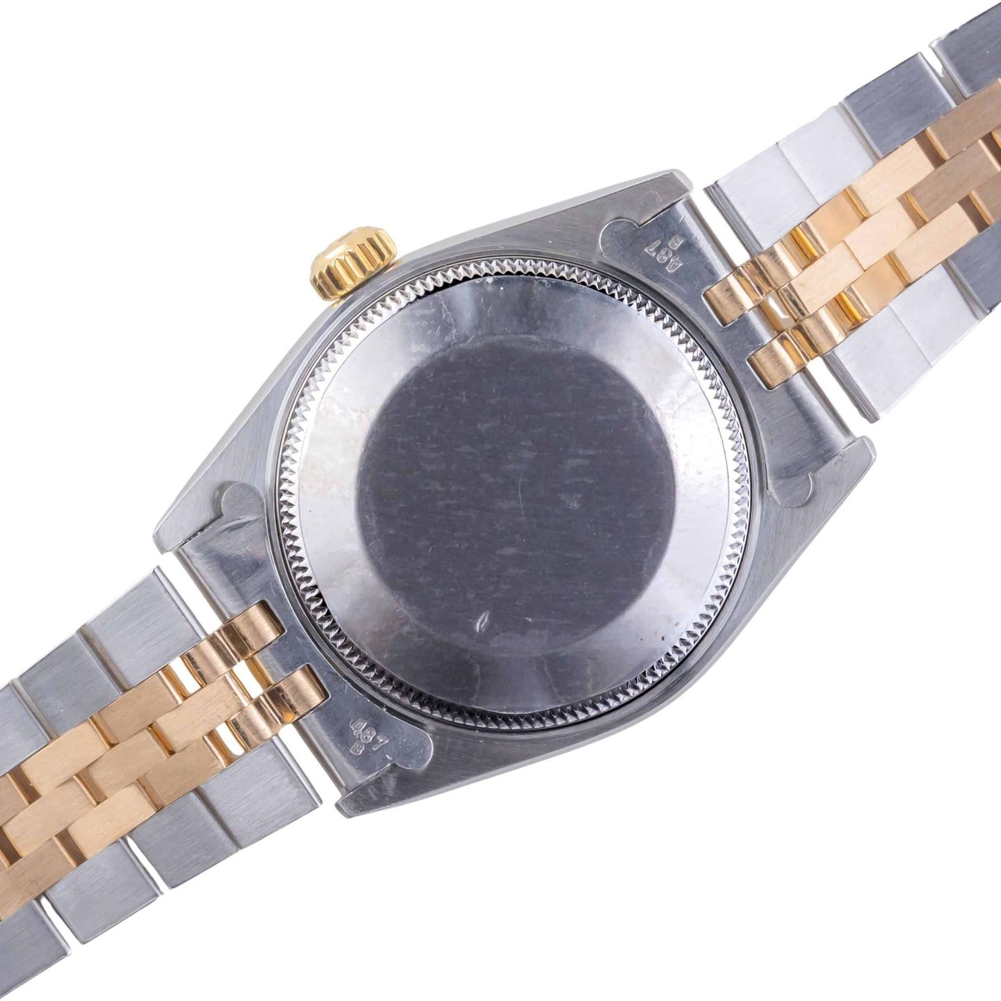 Rolex Datejust 31 68273 (1989) - Blue dial 31 mm Gold/Steel case (4/8)