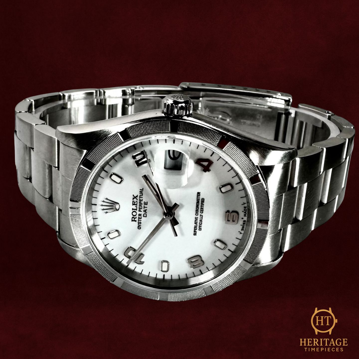 Rolex Oyster Perpetual Date 15210 - (8/8)