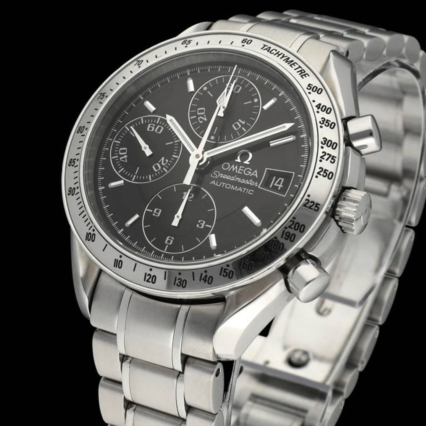 Omega Speedmaster Date 3513.5 (2005) - Black dial 39 mm Steel case (7/7)