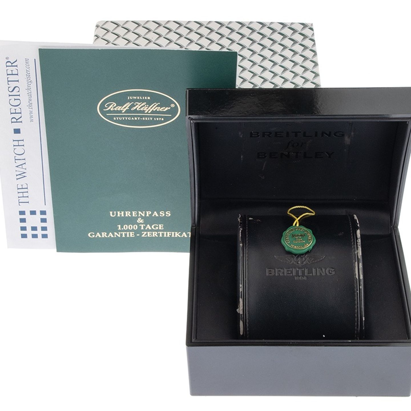 Breitling Bentley GT A13362 (2010) - Black dial 45 mm Steel case (2/8)