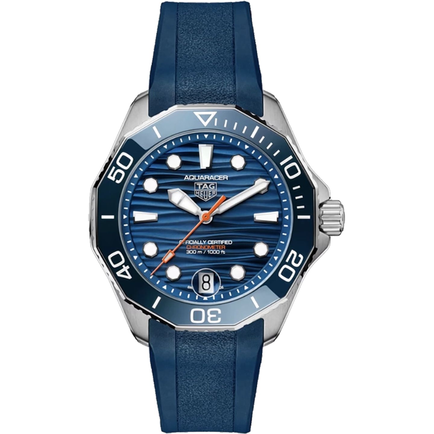 TAG Heuer Aquaracer 300M WBP5111.FT6259 (2026) - Blauw wijzerplaat 42mm Staal (1/1)