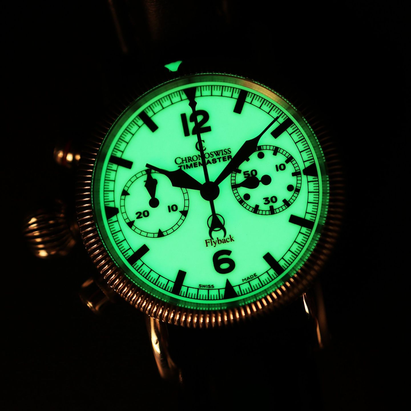 Chronoswiss Timemaster CH-7633 (2010) - 41 mm Steel case (5/6)