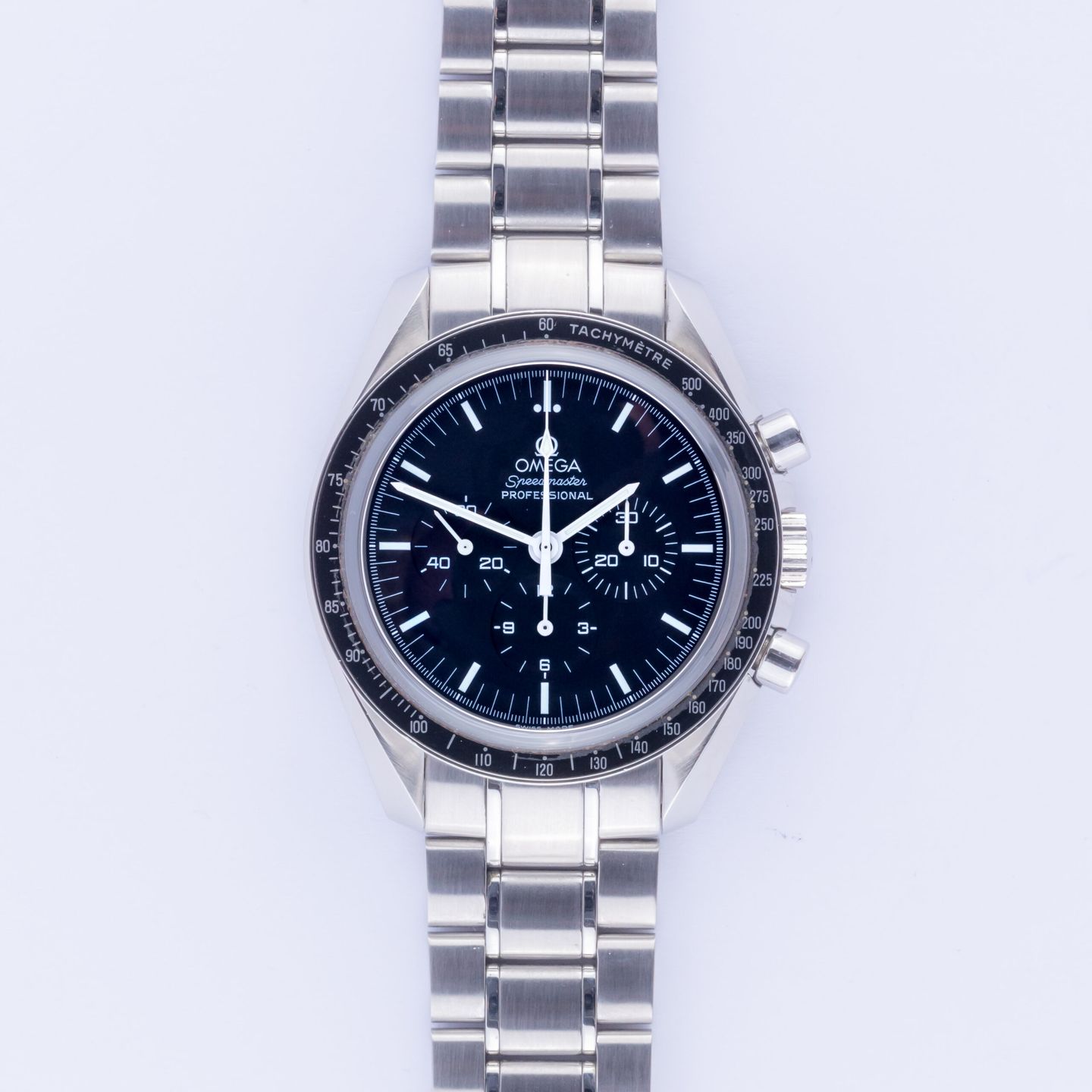 Omega Speedmaster Professional Moonwatch 3573.50.00 (2005) - Zwart wijzerplaat 42mm Staal (3/7)