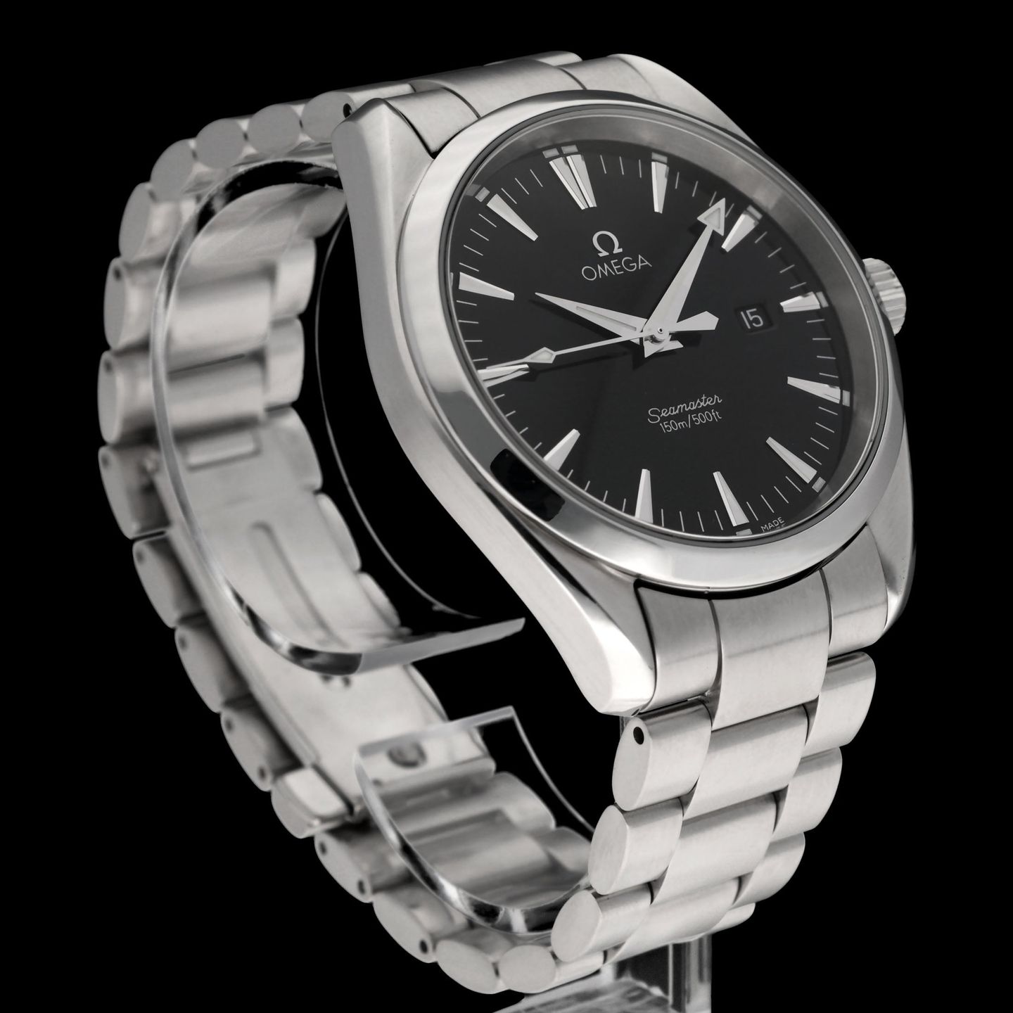 Omega Seamaster Aqua Terra 2517.50.00 (2008) - Zwart wijzerplaat 39mm Staal (6/8)