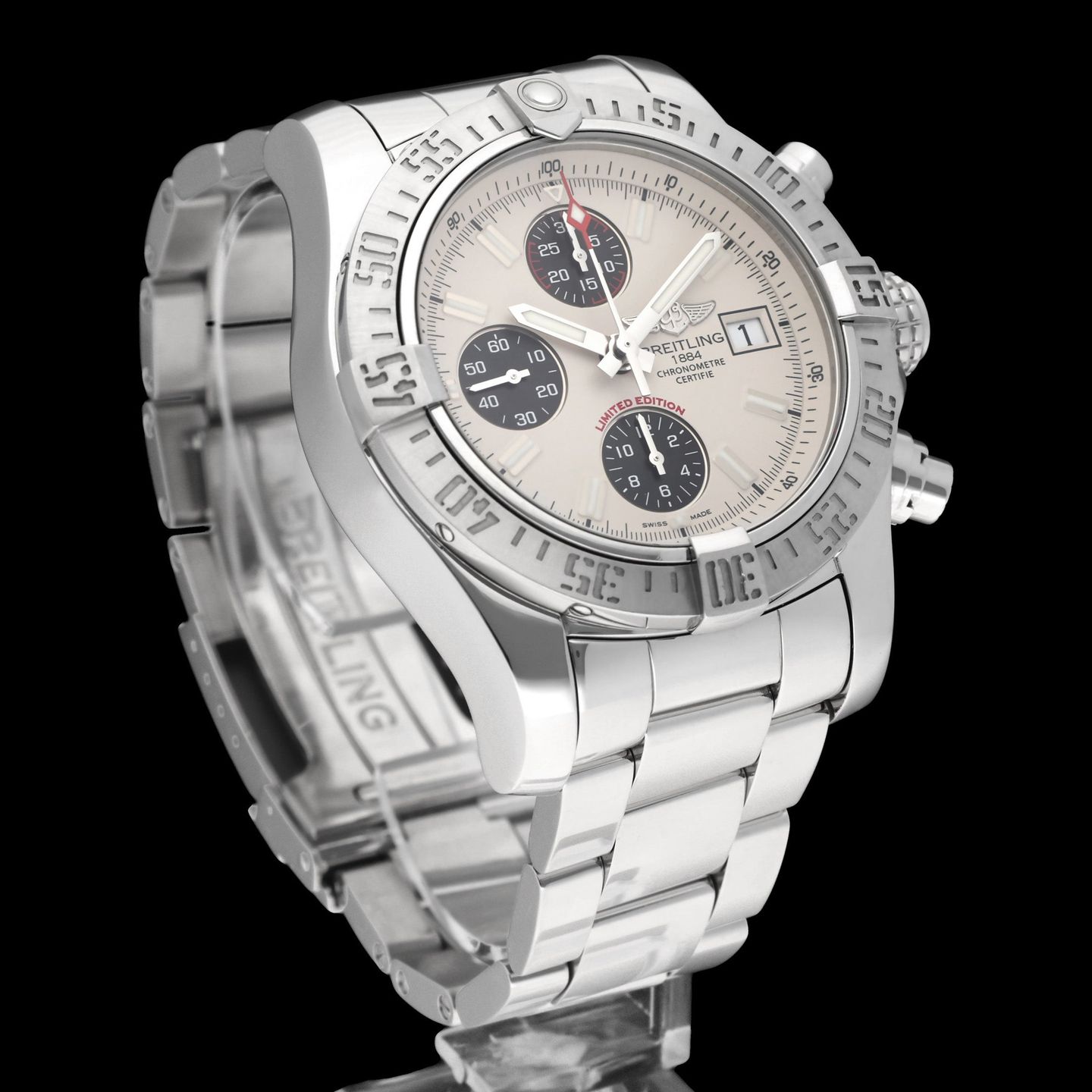 Breitling Avenger II A13381 (2016) - 43 mm Steel case (4/7)