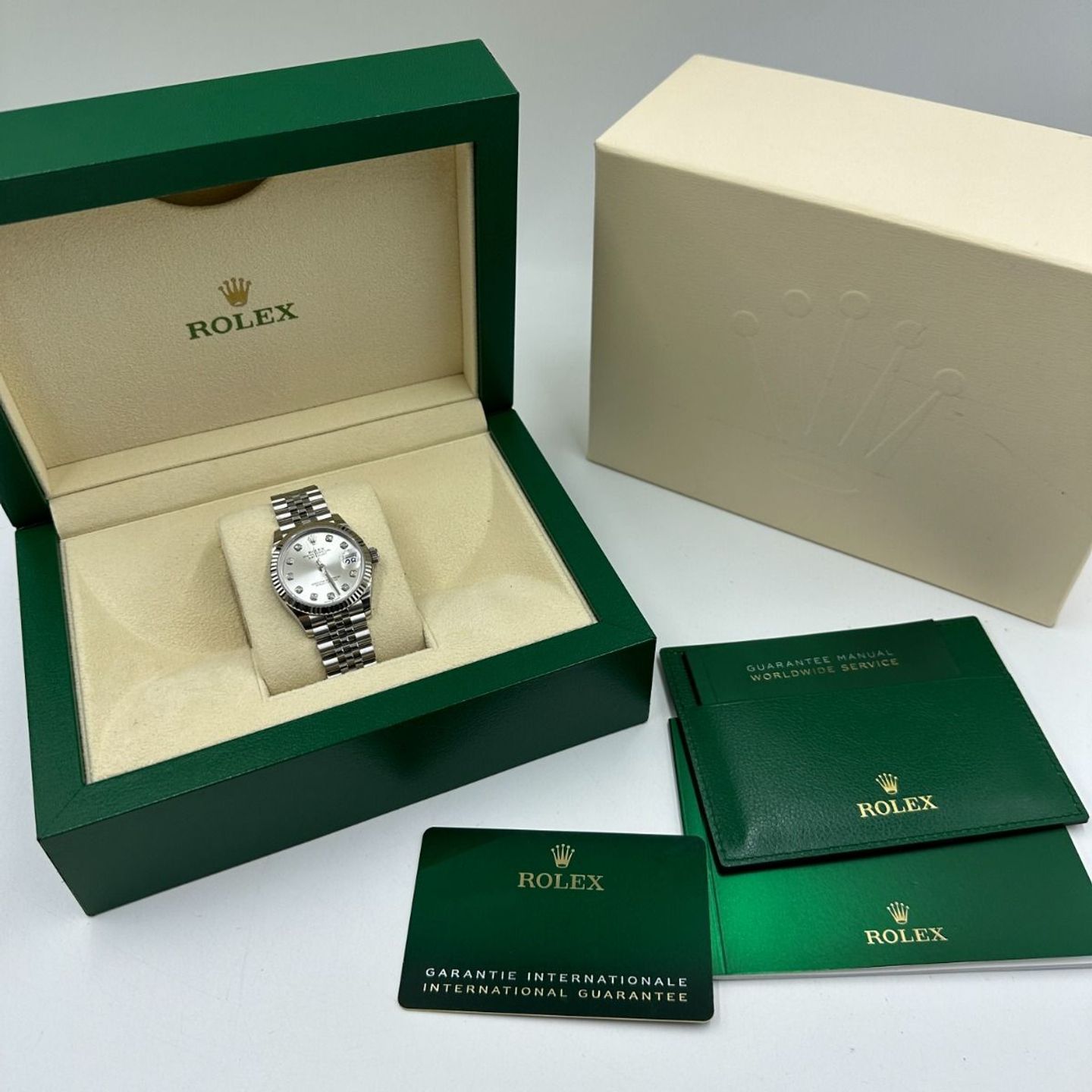 Rolex Datejust 31 278274 (2024) - Zilver wijzerplaat 31mm Staal (2/8)