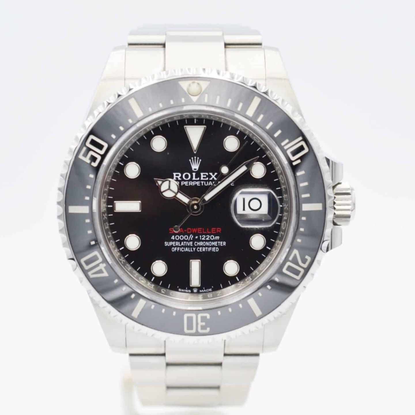 Rolex Sea-Dweller 126600 (2018) - Zwart wijzerplaat 43mm Staal (1/7)