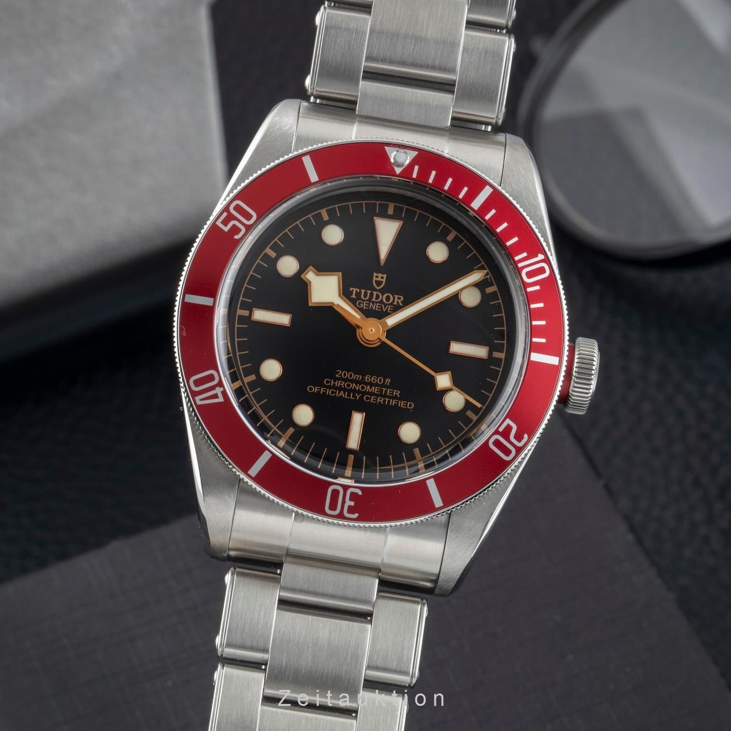 Tudor Black Bay 79230R (Onbekend (willekeurig serienummer)) - Zwart wijzerplaat 41mm Staal (1/8)