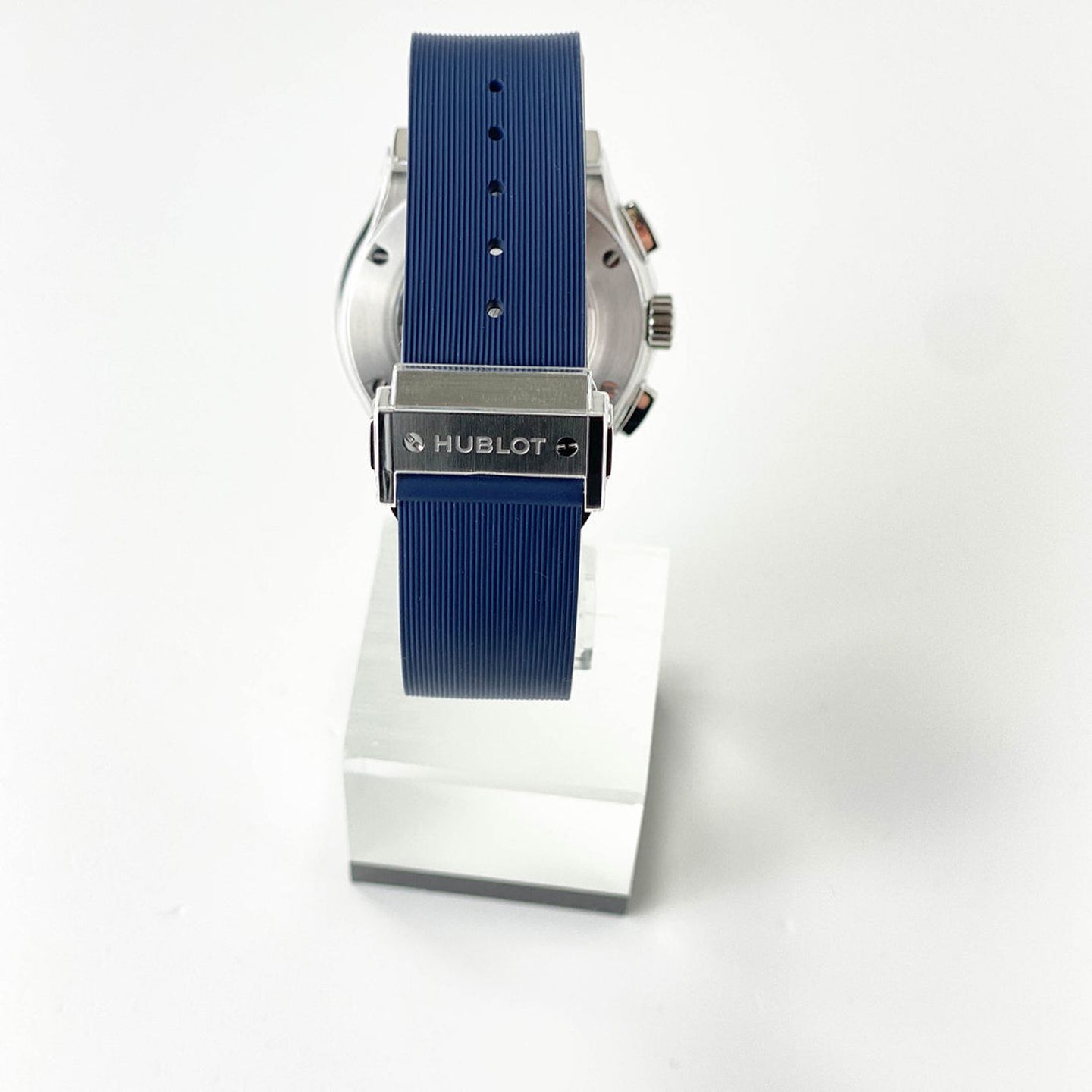 Hublot Classic Fusion Chronograph 541.NX.7170.RX (2023) - Blue dial 42 mm Titanium case (5/5)