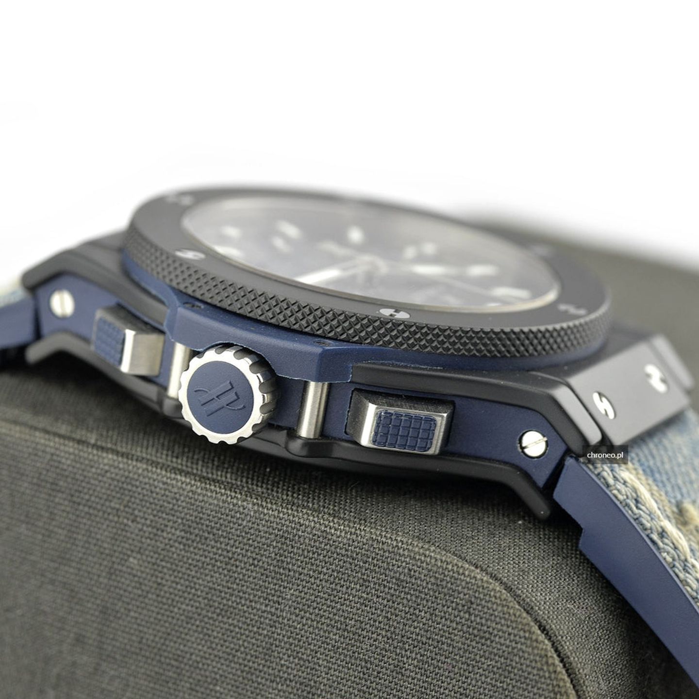 Hublot Big Bang 44 mm 301.CI.7170.LR (Unknown (random serial)) - Blue dial 44 mm Ceramic case (6/8)