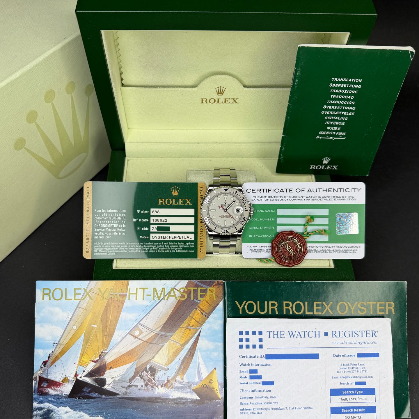 Rolex Yacht-Master 168622 - (3/8)