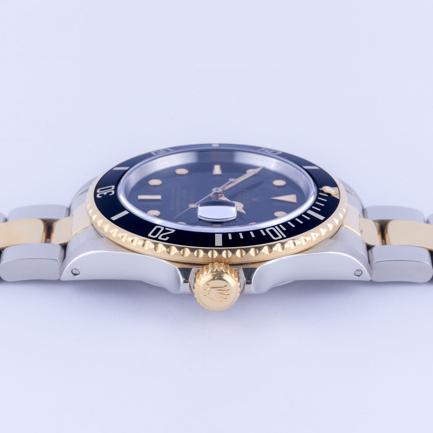 Rolex Submariner Date 16803 (1984) - 40 mm Gold/Steel case (6/8)