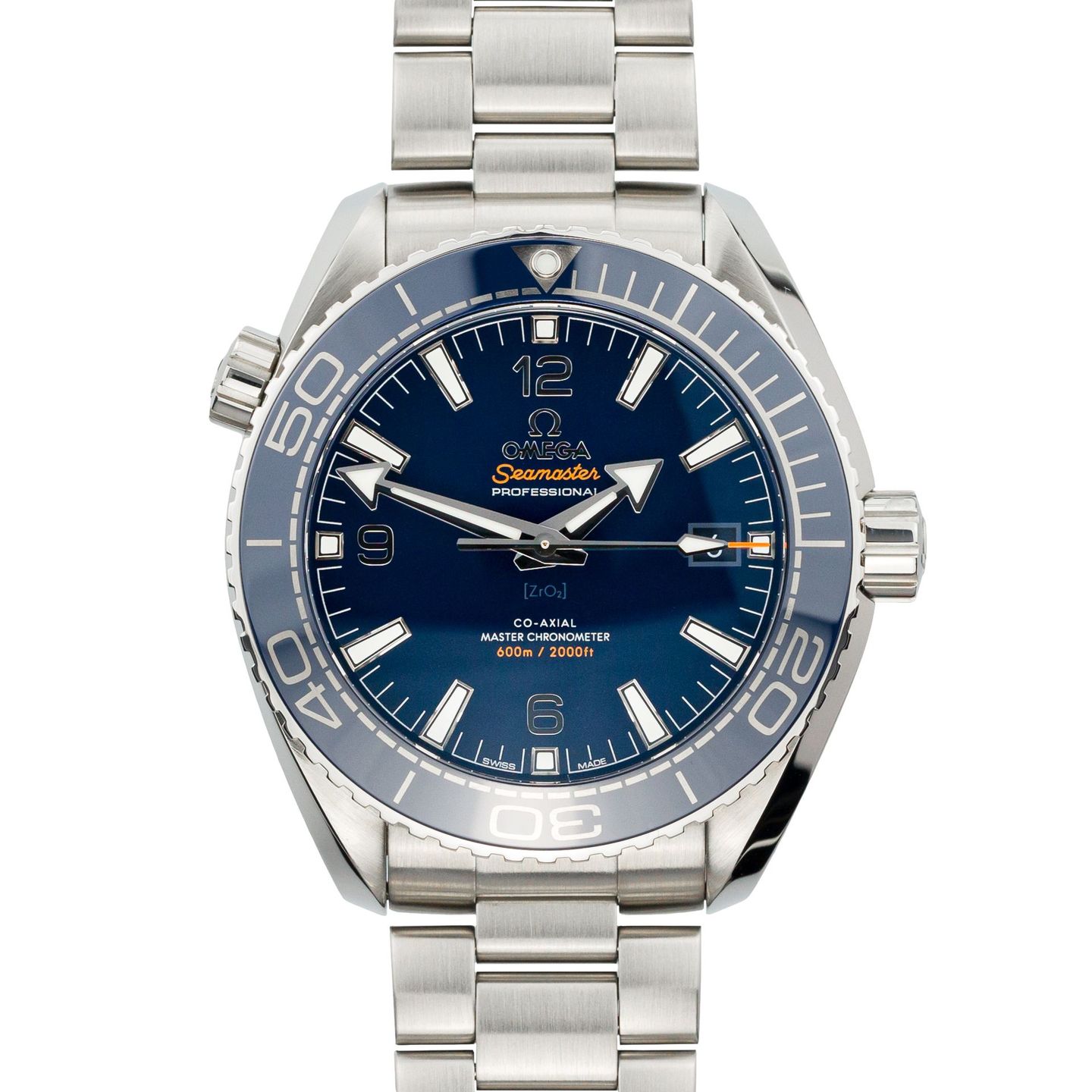 Omega Seamaster Planet Ocean 215.30.44.21.03.001 (2024) - Blue dial 44 mm Steel case (1/5)