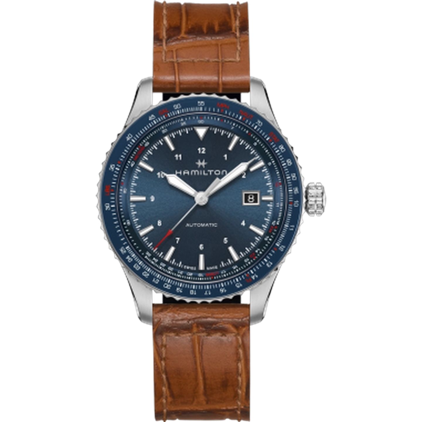 Hamilton Khaki Aviation H76645540 (2025) - Blauw wijzerplaat 42mm Staal (1/1)