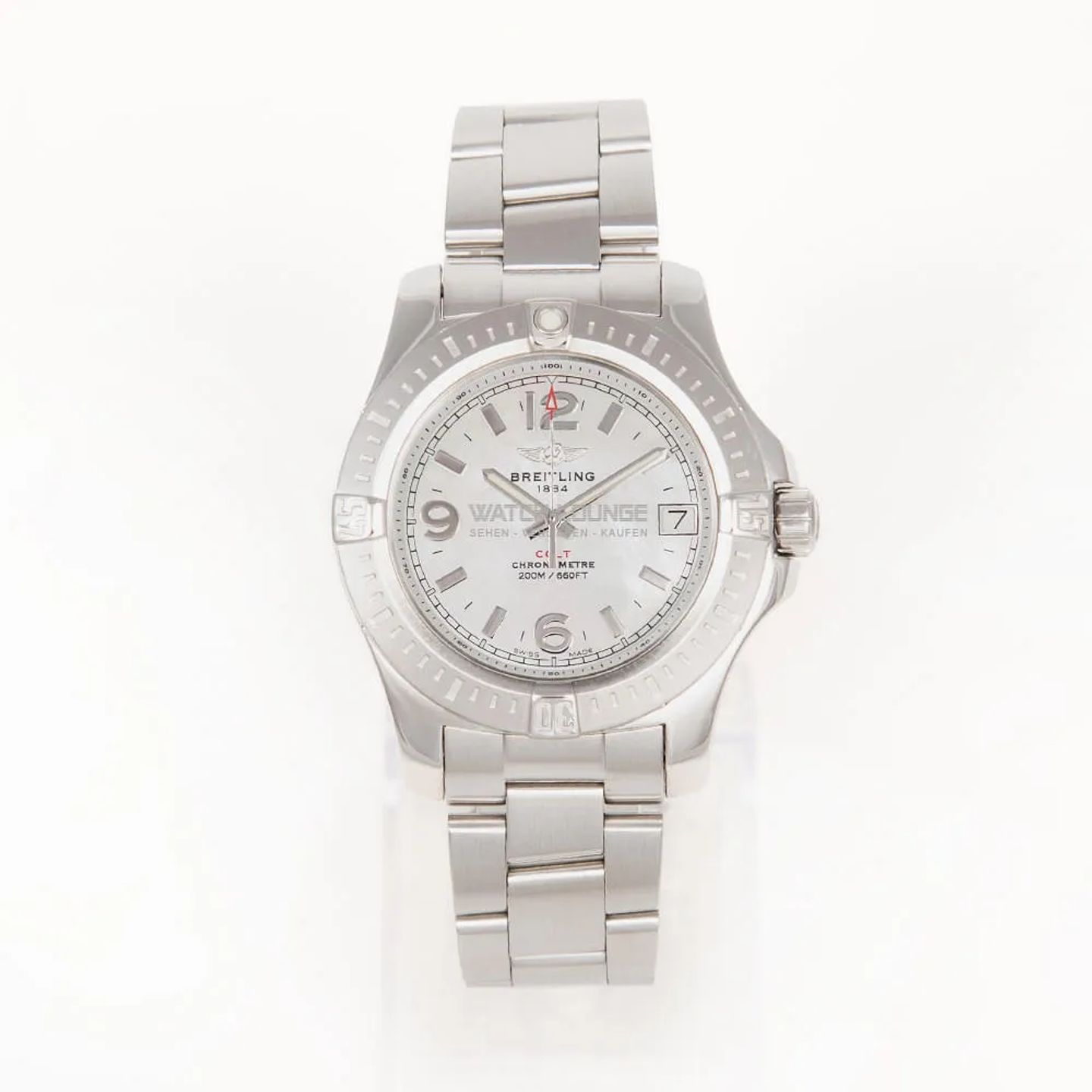 Breitling Colt 36 A7438911/A772/178A (2017) - White dial 36 mm Steel case (3/8)