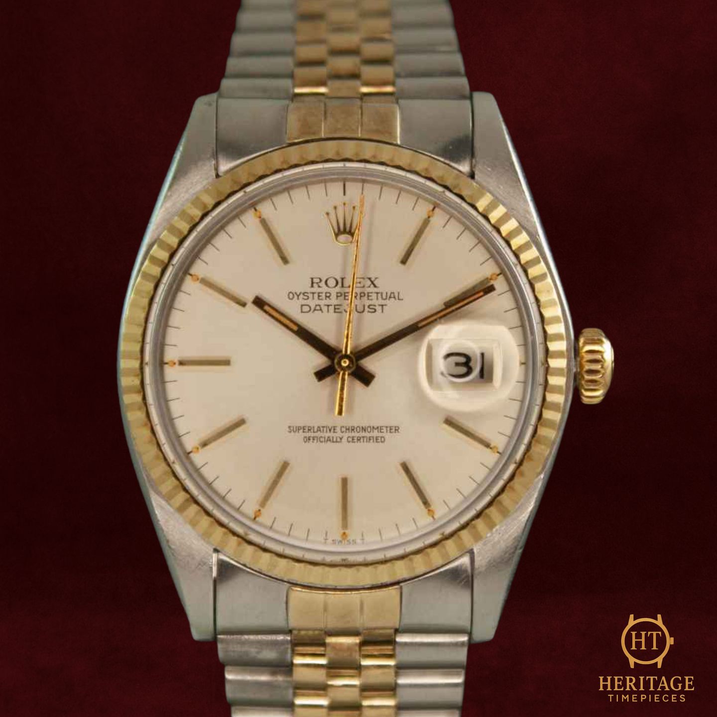 Rolex Datejust 36 16013 (1978) - 36 mm Gold/Steel case (2/8)