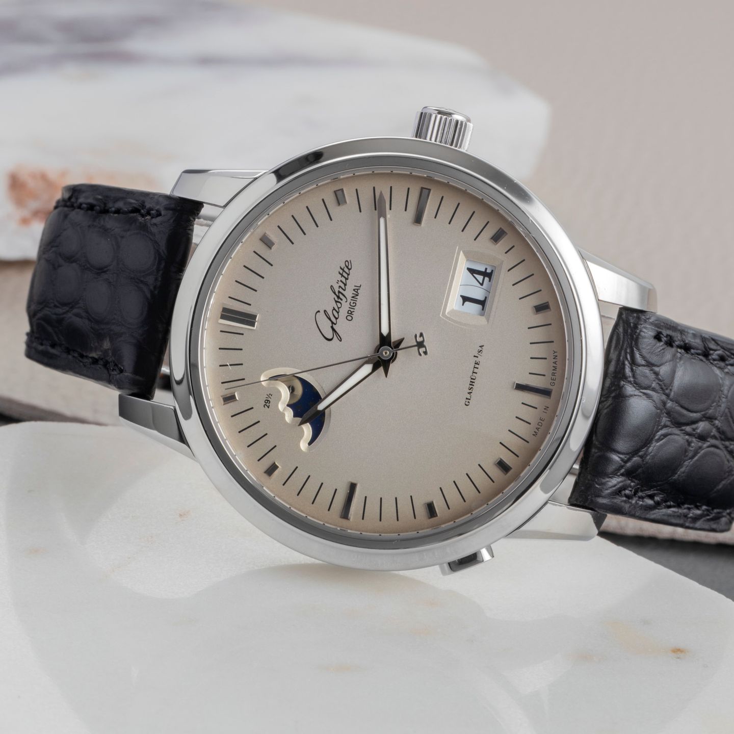 Glashütte Original Senator Panorama Date Moon Phase 100-04-13-02-04 - (2/8)