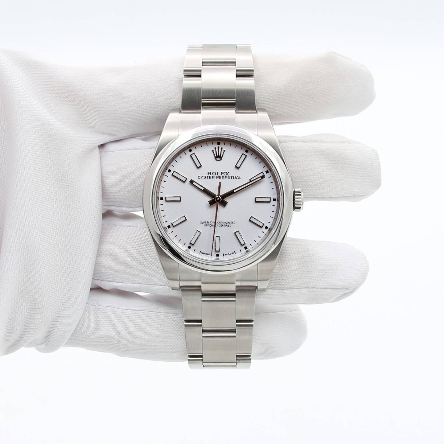 Rolex Oyster Perpetual 39 114300 (Onbekend (willekeurig serienummer)) - 39mm Staal (2/6)