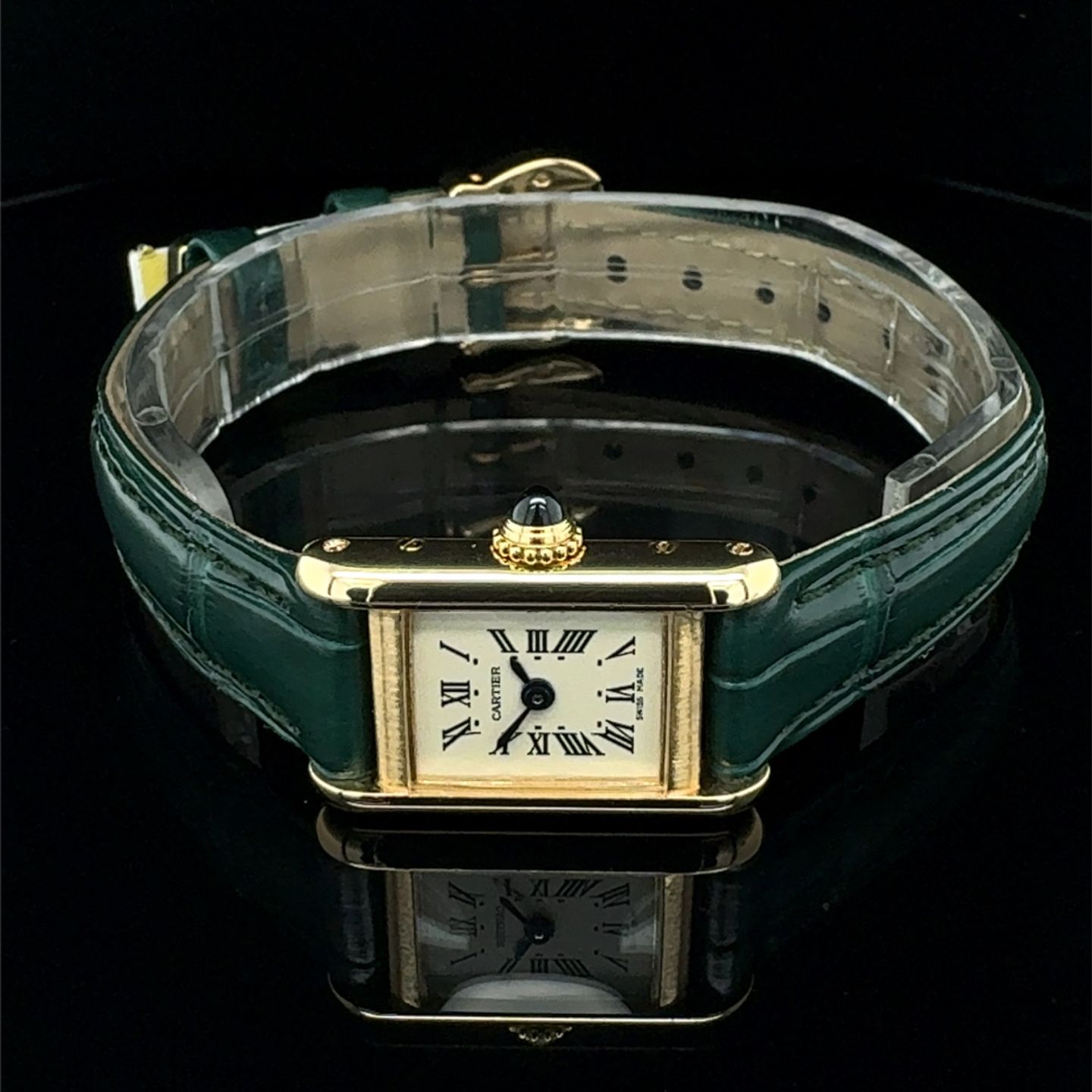 Cartier Tank Louis Cartier 828001 (1992) - 15mm Geelgoud (1/8)