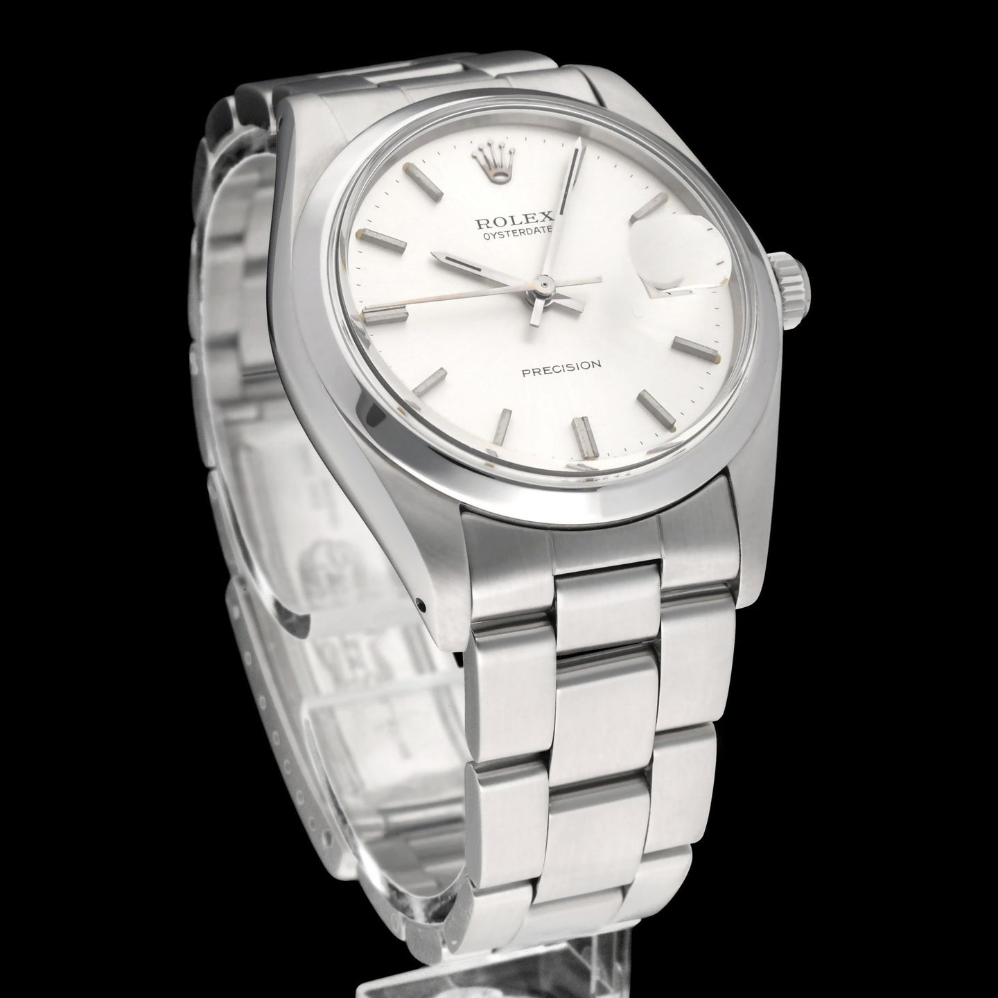 Rolex Oyster Precision 6694 (1978) - Silver dial 34 mm Steel case (3/7)