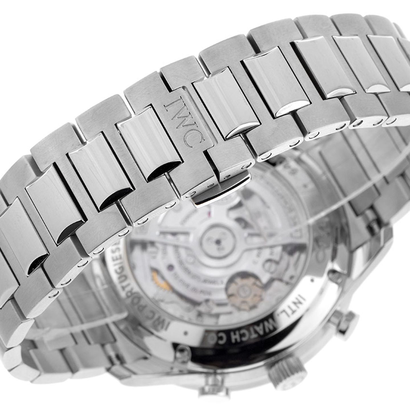 IWC Portuguese Chronograph IW371617 (2025) - Silver dial 41 mm Steel case (7/7)
