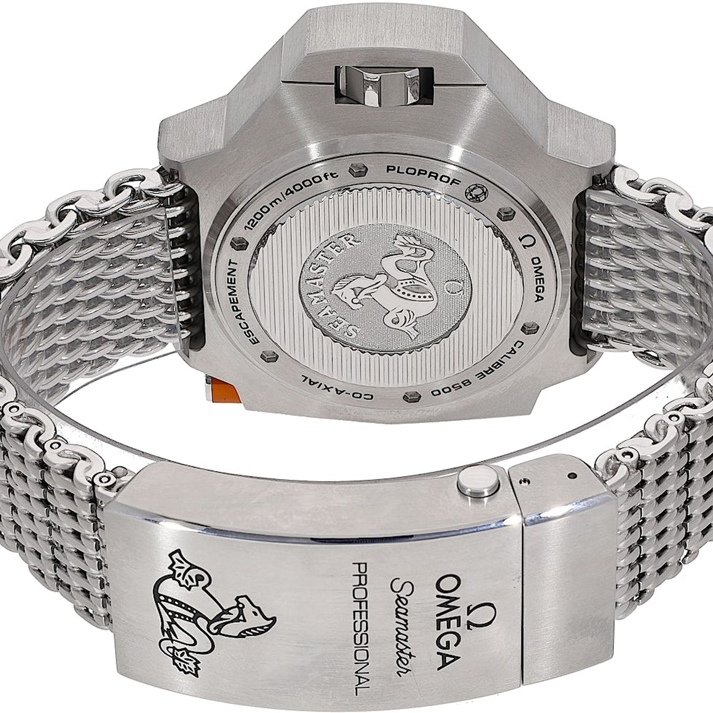 Omega Seamaster PloProf 224.30.55.21.01.001 (2014) - Black dial 55 mm Steel case (5/5)