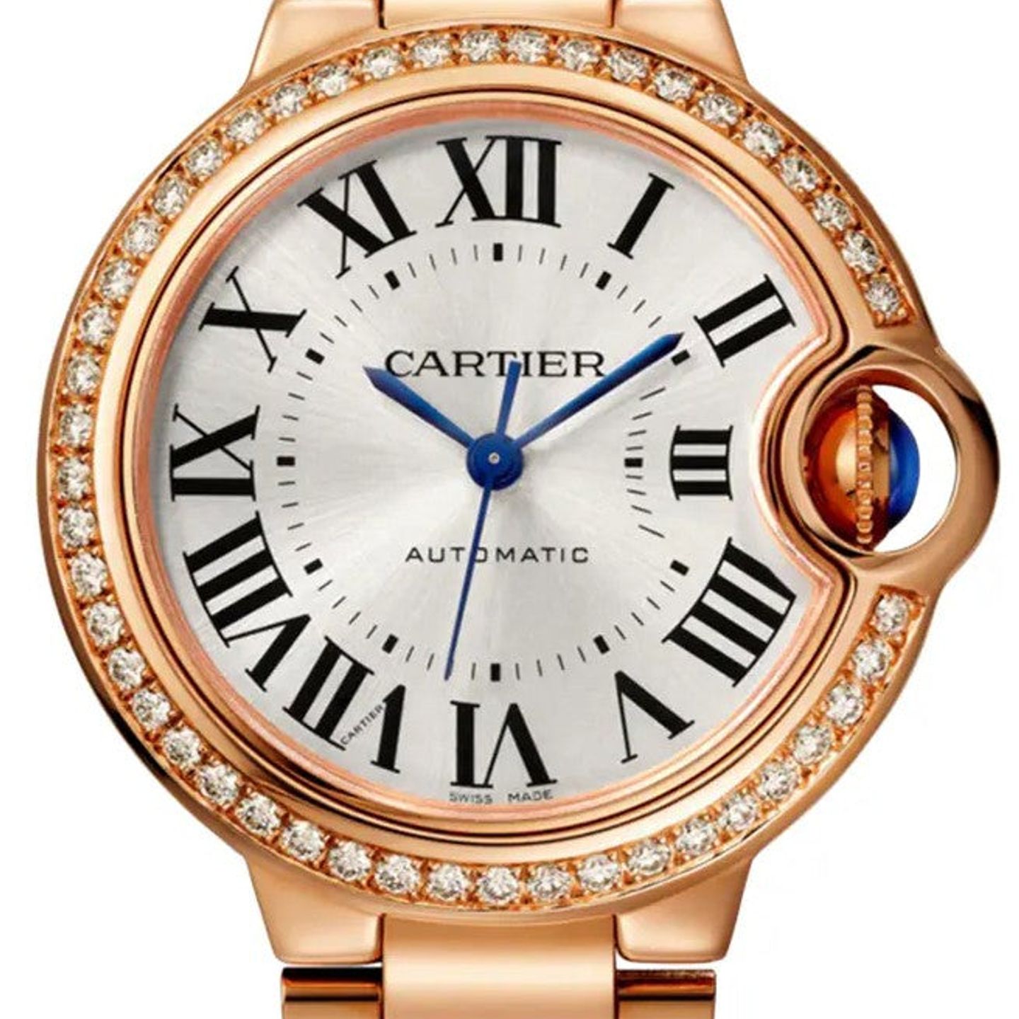 Cartier Ballon Bleu 33mm WJBB0063 (2026) - Silver dial 33 mm Rose Gold case (1/1)