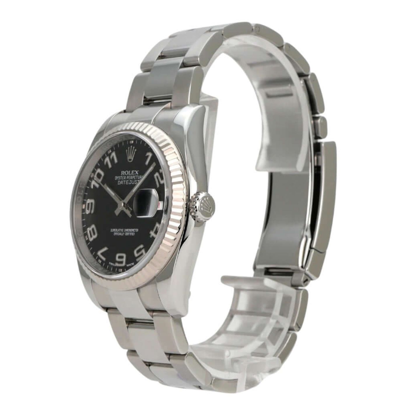 Rolex Datejust 36 116234-Schwarz-A (2017) - 36mm Staal (3/8)