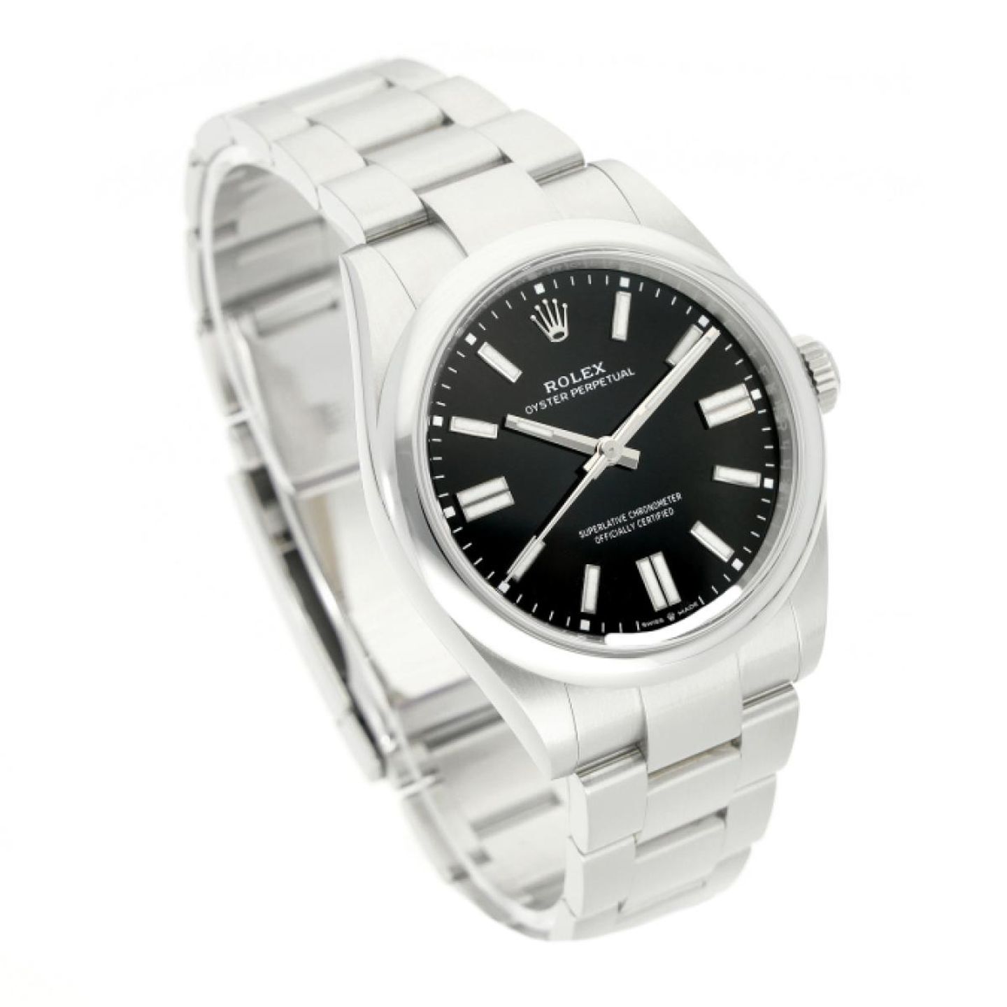 Rolex Oyster Perpetual 41 134300 (2025) - Zwart wijzerplaat 41mm Staal (3/5)