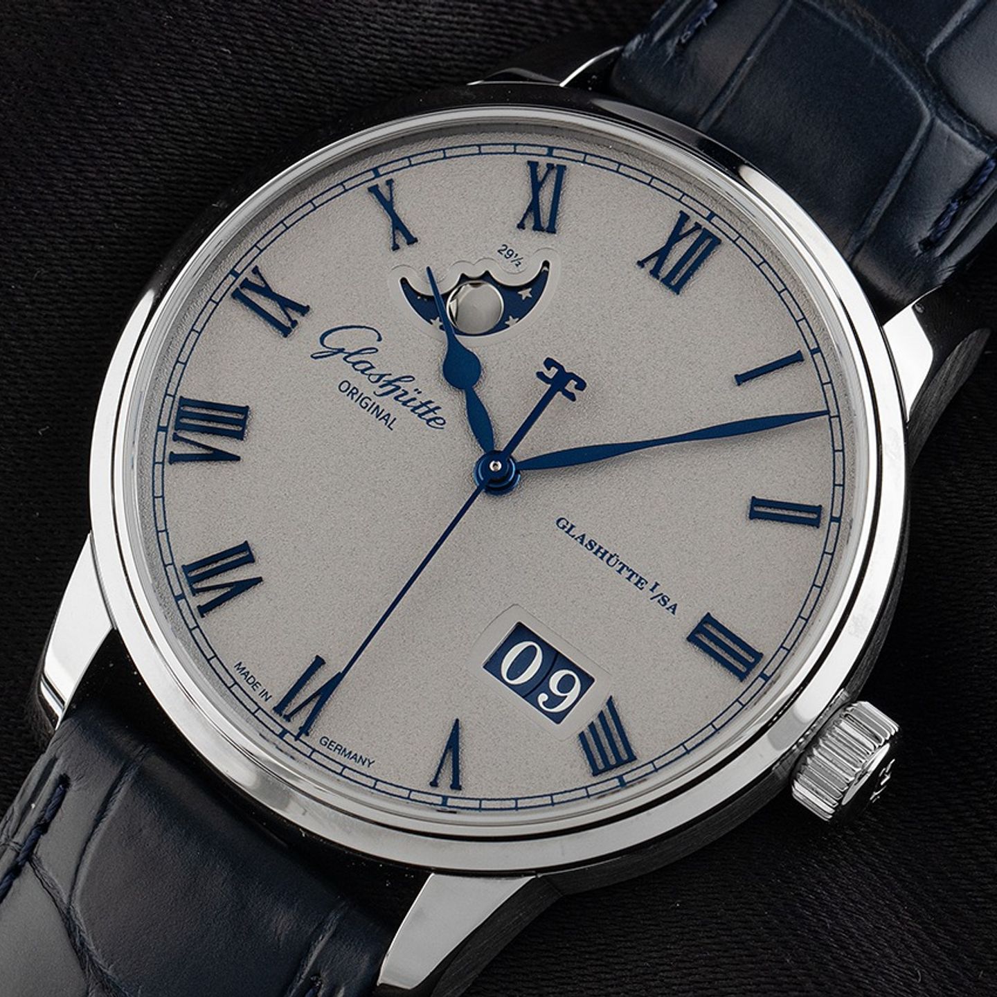 Glashütte Original Senator Excellence 1-36-24-02-02-61 (2026) - Grey dial 40 mm Steel case (3/7)