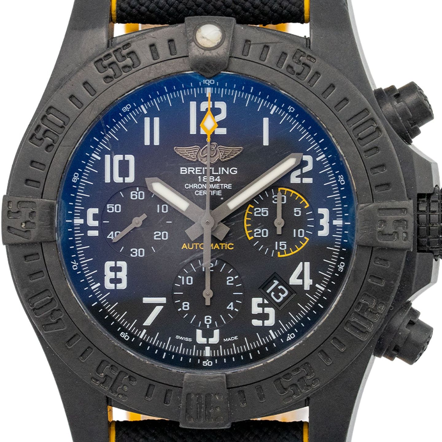Breitling Avenger Hurricane XB0180 (2019) - Black dial 45 mm Carbon case (2/5)