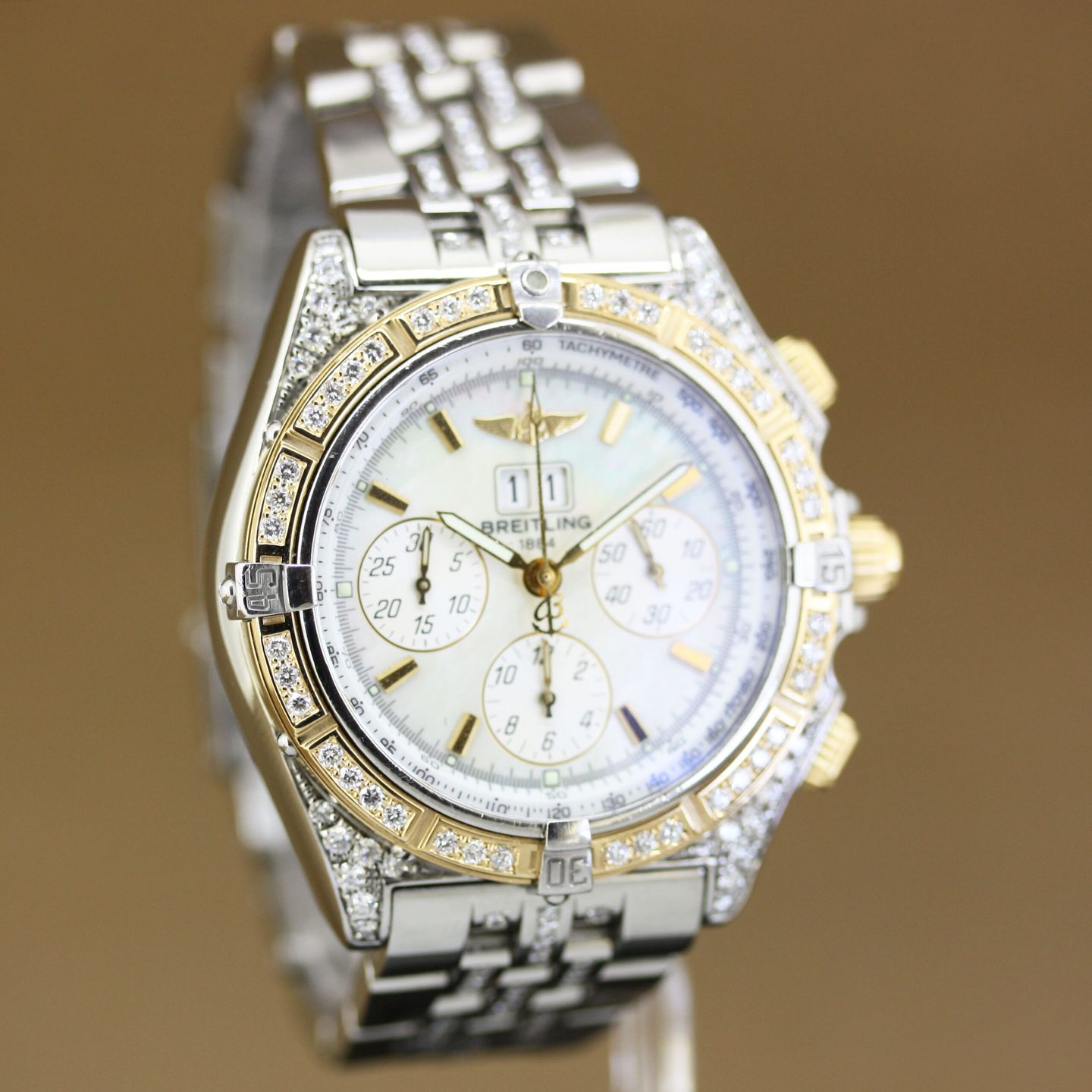 Breitling Crosswind Special A44355 (2008) - 44 mm Steel case (3/8)