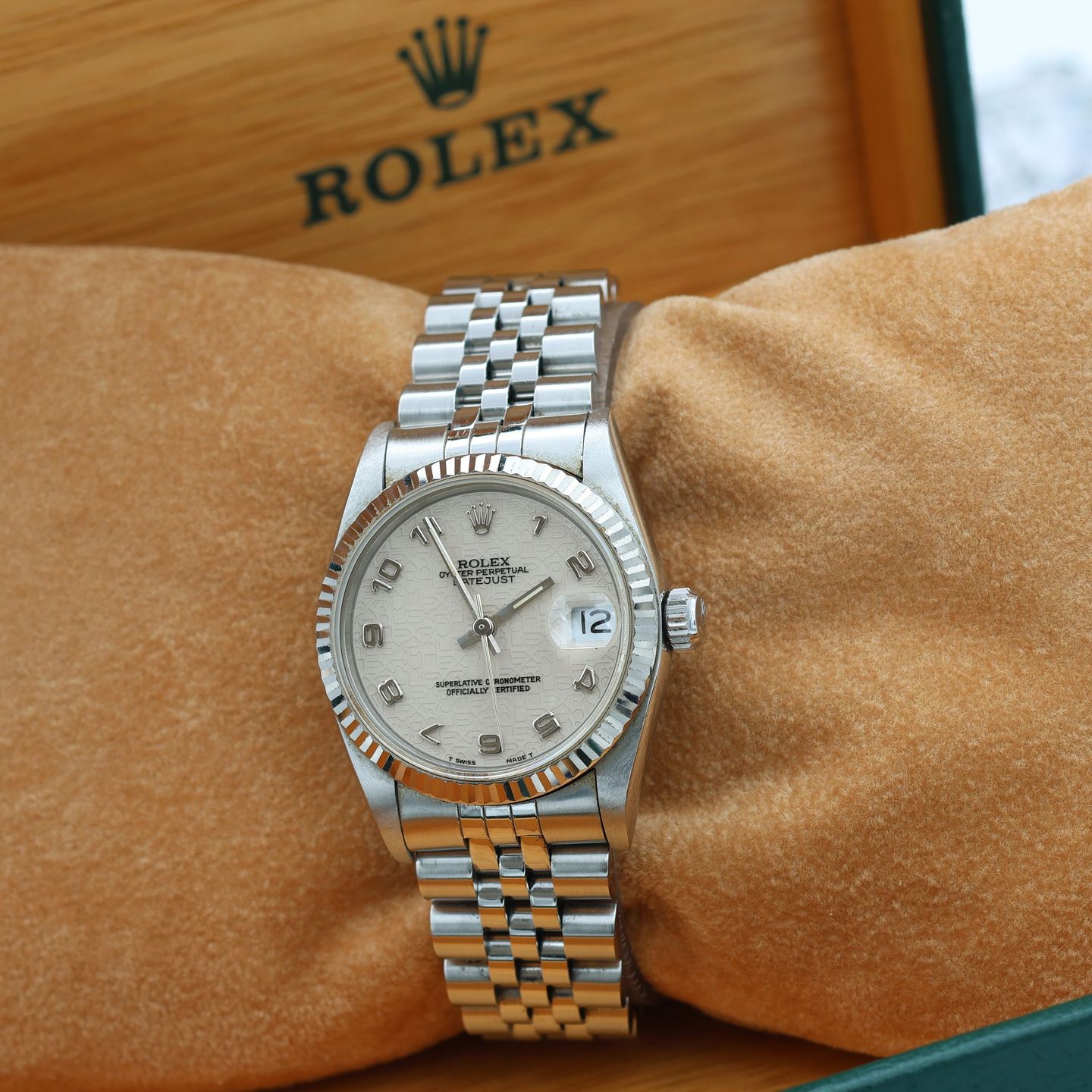 Rolex Datejust 31 68274 (Onbekend (willekeurig serienummer)) - 31mm Staal (2/8)