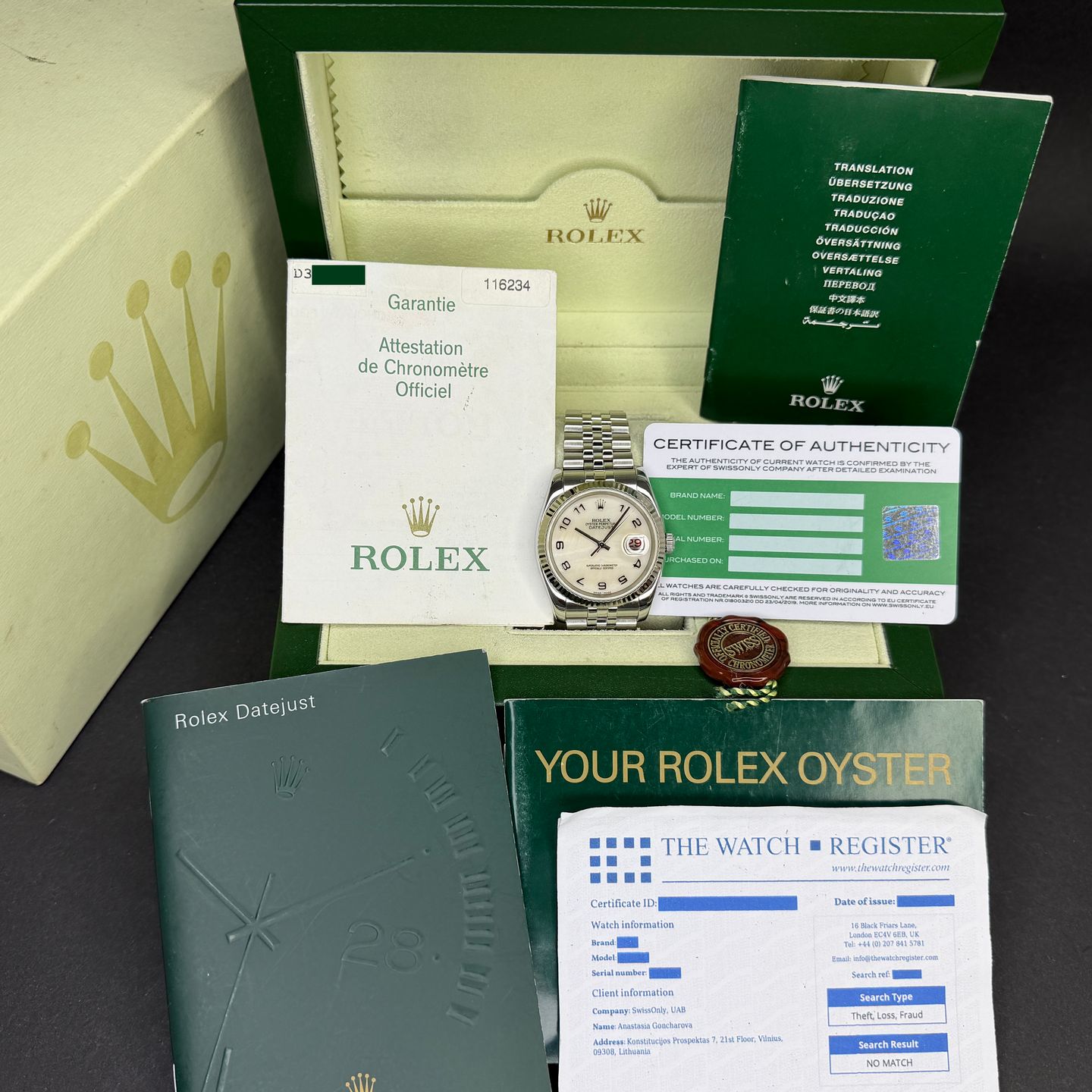 Rolex Datejust 36 116234 - (3/8)