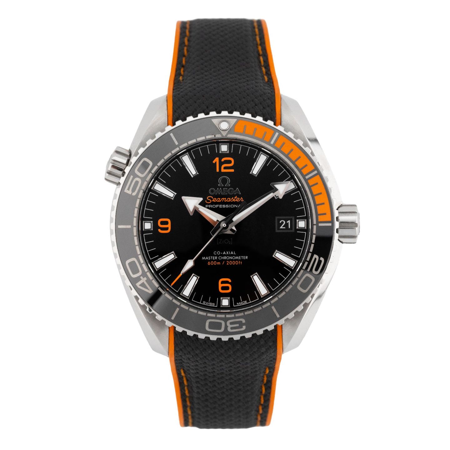 Omega Seamaster Planet Ocean 215.32.44.21.01.001 (2019) - Zwart wijzerplaat 44mm Staal (1/6)