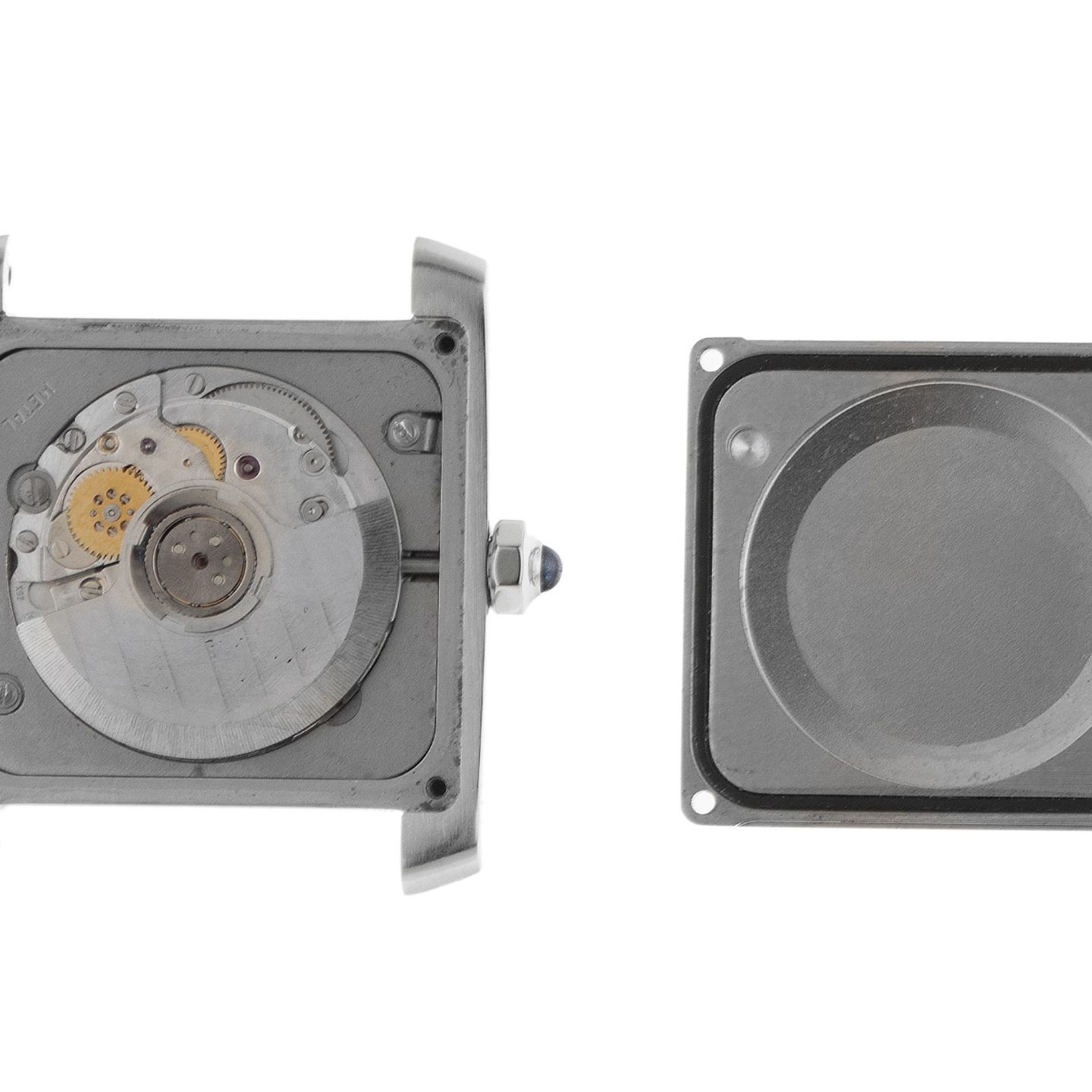 Cartier Tank Française 2302 (2012) - Silver dial 28 mm Steel case (7/7)